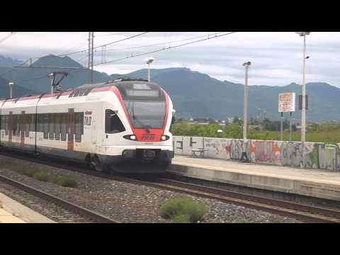 Flirt TiLo ETR 150 + ETR 524 in transito a Stezzano (BG)