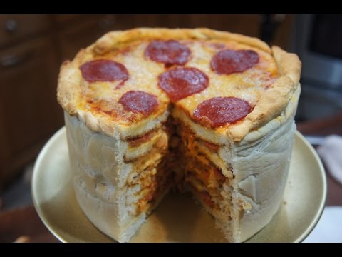 PASTEL DE PIZZA - 20K SUSCRIPTORES - PIZZA CAKE- BAKING DAY