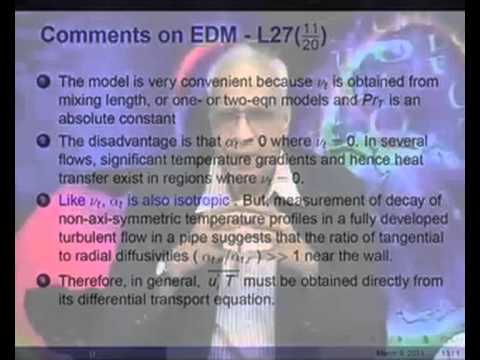 Mod-01 Lec-27 Turbulence Models - 2