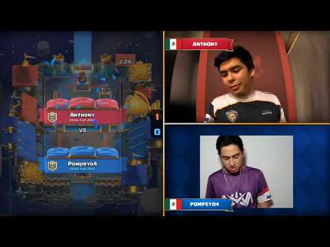 ANTHONY D'ANGELO VS POMPEYO4 ¦ Clash Royale Best Battles | TETON VS POMPEYO4