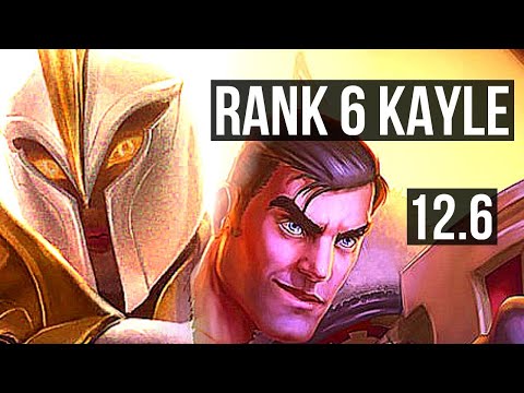 KAYLE vs JAYCE (TOP) | 6/1/10, Rank 6 Kayle, 400+ games | KR Master | 12.6