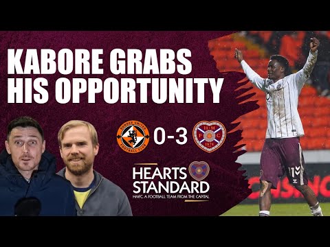 REACTION | Landry Kabore grabs his opportunity | Red card controversy | Dundee United 0-3 Hearts