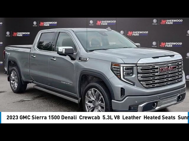 2023 GMC Sierra 1500 Denali | Crewcab | 5.3L V8 | Leather in Cars & Trucks in Strathcona County