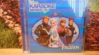 Review Of Frozen Karaoke Sing-A-Long CD!