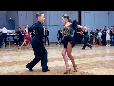 Ronald Kogan & Alina Potapova (EST) Junior 2 Latin [Samba] GOC 2025 / Semi-Final