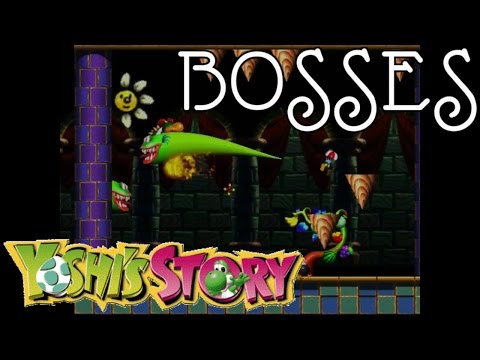 Yoshi's Story | All Bosses & Ending