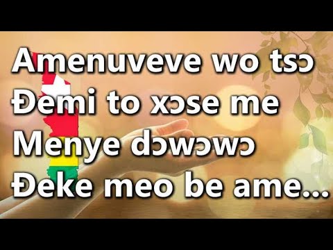 Togo gospel : Amenuveve wo tso demi to xose me, ewe praise medley, gospel reggae, gospel song