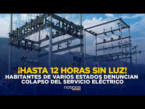 SITUACIÓN ELÉCTRICA: Habitantes de Cojedes y Anzoátegui rechazan cortes eléctricos prolongados
