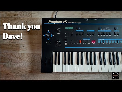 Farewell Dave Smith - Sequential Prophet VS Synthesizer