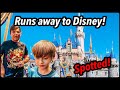 Kid Skips School And Goes To DISNEYLAND Oh Shiitake Mushroom Collab
