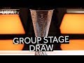 UEFA EUROPA LEAGUE 2018/19 GROUP STAGE DRAW