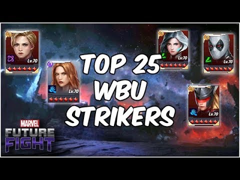 TOP 25 WORLD BOSS ULTIMATE STRIKERS! - Marvel Future Fight