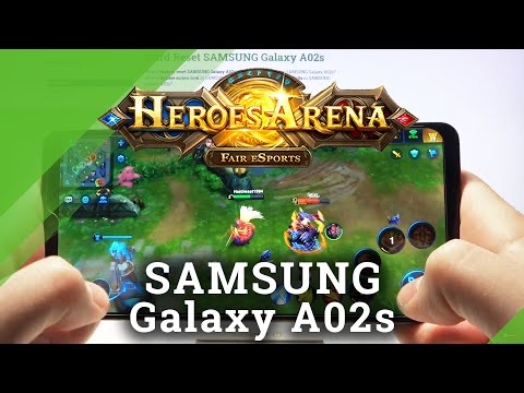 Heroes Arena on SAMSUNG Galaxy A02s – FPS / Drops / Crashes Checkup