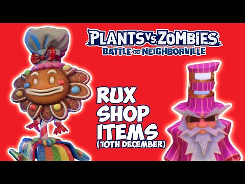 GingerSun Flower - Rux Items 10/12 | PvZ Battle For Neighborville