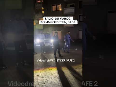 Was passiert da 😱 #shorts #deutschrap #sadiq #koljagoldstein #sil3a #dumaroc