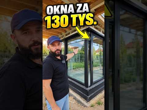 Okna aluminiowe za 130 tys