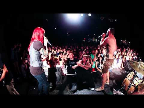 Traci of Surrounded by Monsters does guest vocals during letlive.'s Muther