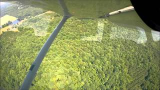 preview picture of video 'Cessna 172 Downwind - Base - Final GoPro 3+ HD'