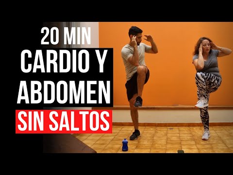 20-minute standing cardio and abs workout 🔥 Exercises to lose weight fast at home without jumping