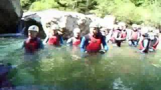 preview picture of video 'canyoning randonnée aquatique en suisse romande'