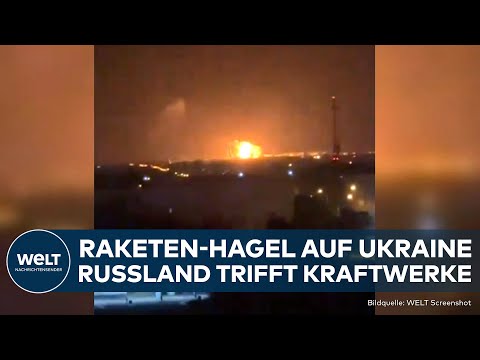 PUTINS KRIEG: Schwere Explosionen! Russland feuert gezielt auf Kraftwerke in der Ukraine