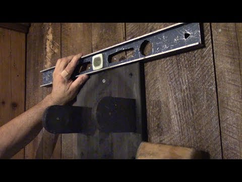 The Woodpecker Ep 179 - New TV wall support for the cottage