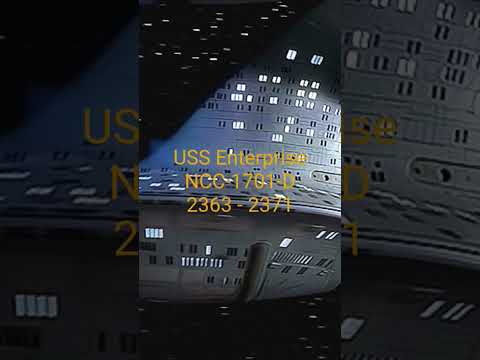 every Starship Enterprise (in chronological order) #ussenterprise #startrek