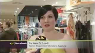 preview picture of video 'Fashion Blogger April 2012 - City-Galerie Augsburg'