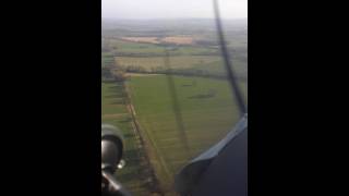 preview picture of video 'Part 2 - Ikarus C42 experience flight GS Aviation Clench Common Wilts'