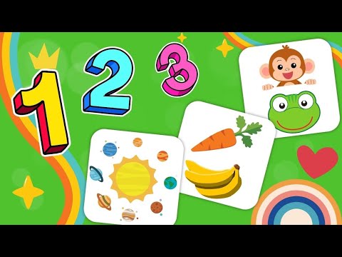 Meyveler, Sebzeler, Hayvanlar, Sayılar, Gezegenler ve Daha Fazlası | Eğitici Çocuk Videoları