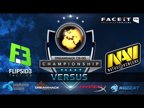FlipSid3 vs Na'Vi (Dreamhack Winter 2014 - Groups B & D)