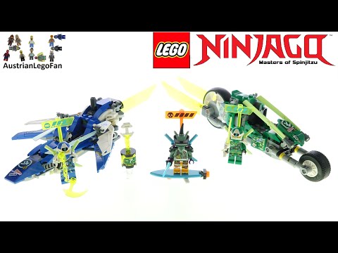 Конструктор LEGO NINJAGO «Скоростные машины Джея и Ллойда» 71709 / 322 детали