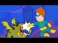 The Wheels On The Bus Nursery Rhymes For Children I Superhero Twist I SuperAmigo Kids Rhyme Songs