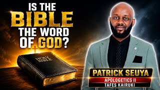 IS THE BIBLE THE WORD OF GOD OR JUST ONE HOLY BOOK AMONG MANY? TAFES KAIRUKI JULY 2026