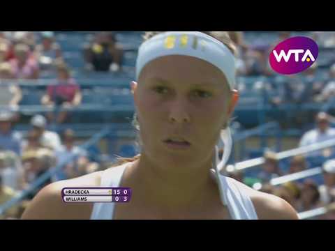 Serena Williams vs Lucie Hradecka - 2011 Cincinnati R1 Highlights