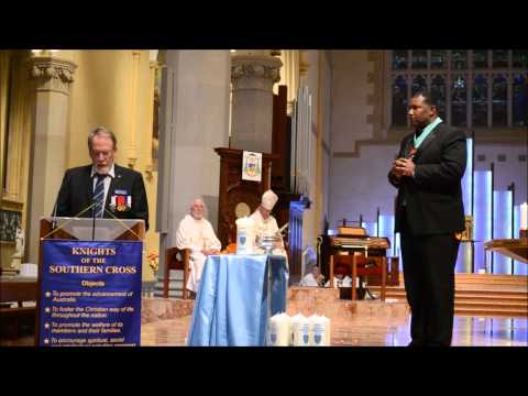 Installation of the President of the International Alliance of Catholic Knights