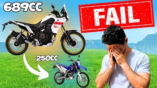 Do I Regret Downsizing? Tenere 700 to 250cc Dual Sport