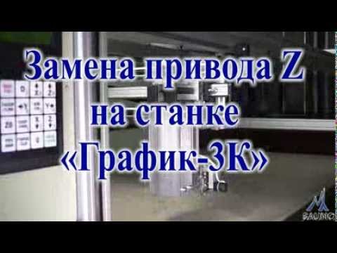 Замена привода Z на станке САУНО 'График-3К'