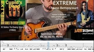 Extreme Cupid&#39;s Dead Nuno Bettencourt Guitar Solo (With TAB)