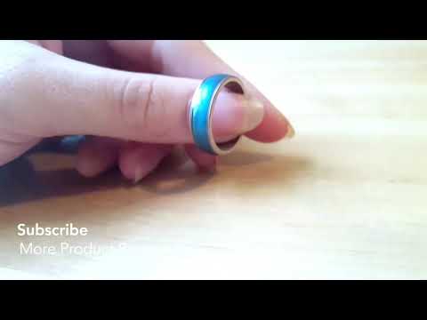 How to use mood rings stainless steel endless band review