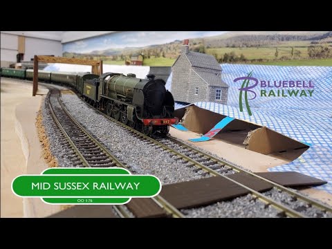 Bluebell Sheffield Park Shop model railway 2022