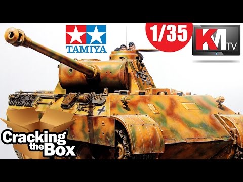 Unboxing Tamiya's New Panther Ausf. D (1/35)