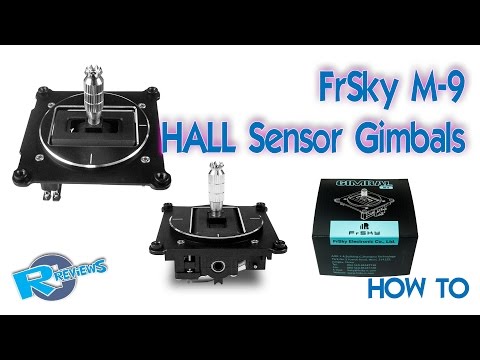 FrSky M9 Hall sensored gimbals - how to install and remove center sticks