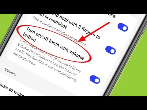 Realme | Turn on/off torch with volume button