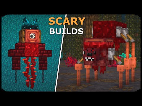 13 Scary Build Hacks and Ideas in Minecraft