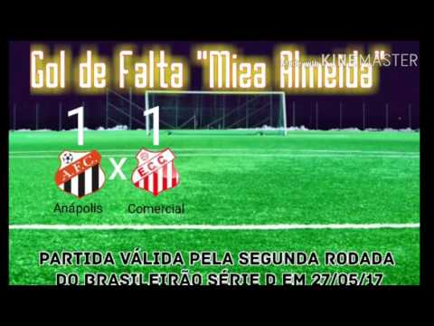 Gol do Comercial contra o Anápolis (Miza Almeida)