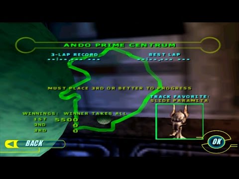 Star Wars: Episode l Racer Walkthrough Part 8 - Ando Prime Centrum