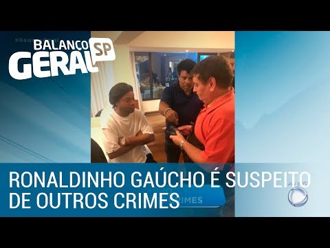 パラグアイでの他の犯罪への関与の疑いがあるロナウジーニョ・ガウチョ (Ronaldinho Gaúcho é suspeito de envolvimento em outros crimes no Paraguai)