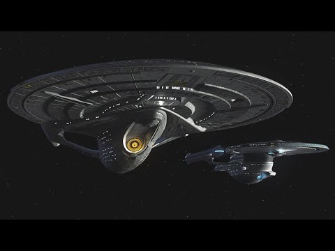 Enterprise E meets Enterprise B (Trekyards Animation)
