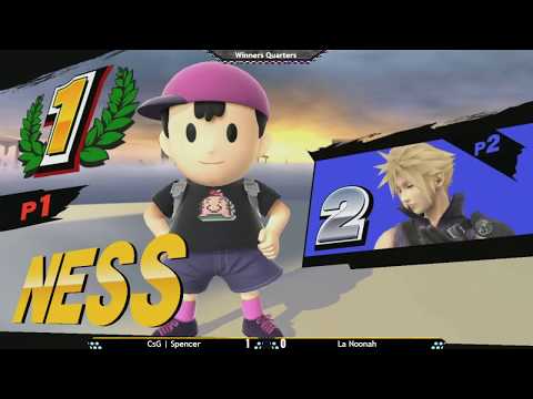 Construct 103   La Noonah vs CsG  Spencer   Smash 4 Singles Bracket